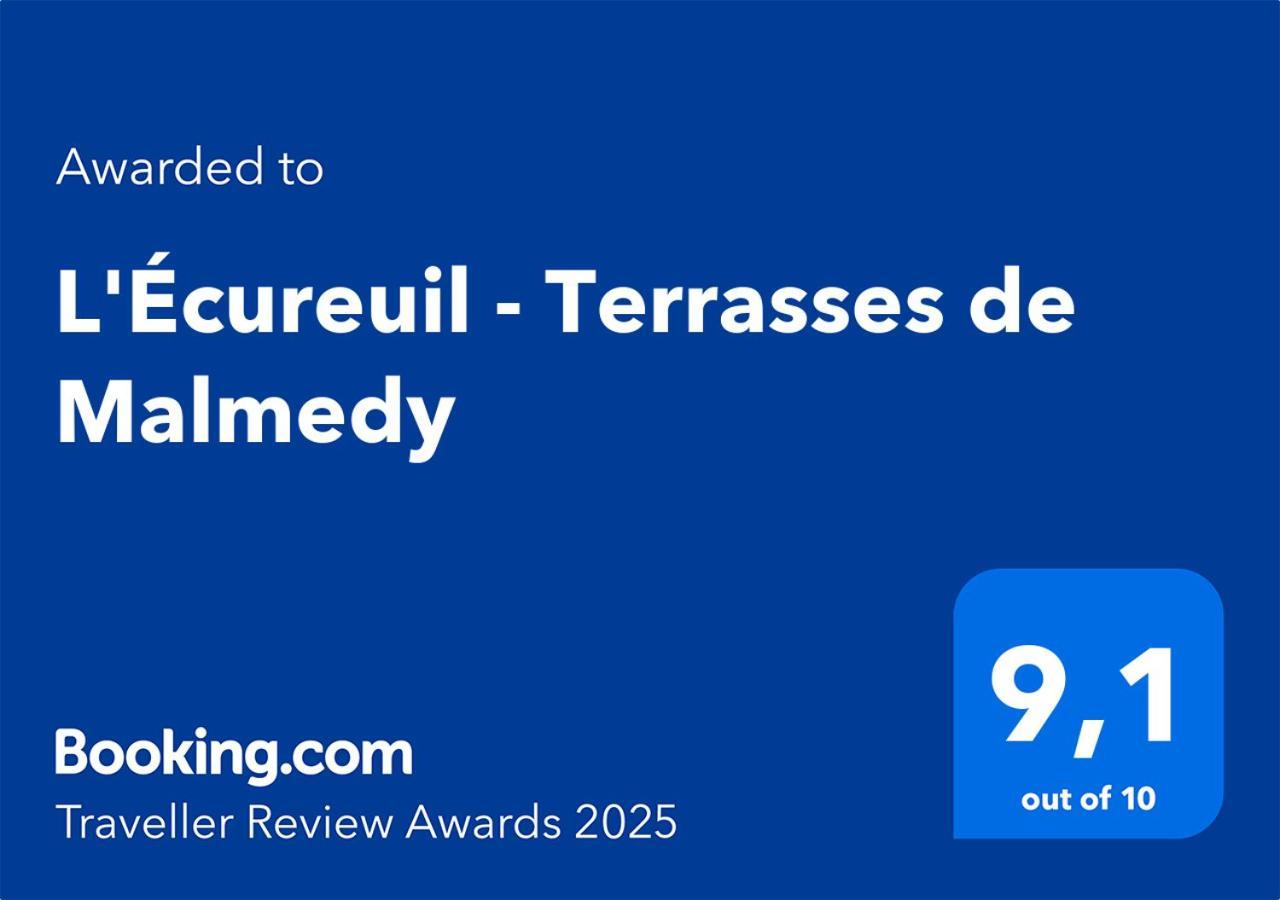 Villa L'Ecureuil - Terrasses De Malmedy Esterno foto